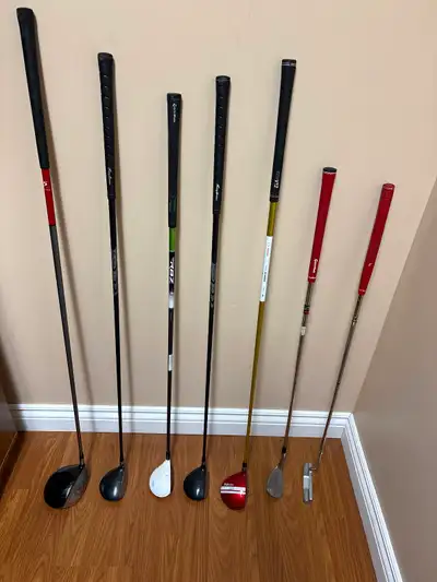Various Golf clubs, View more