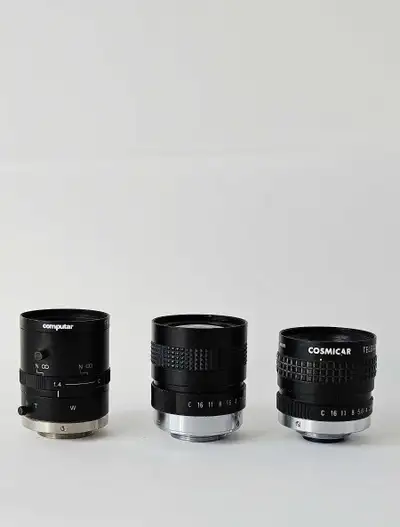 Cosmicar CCTV Lenses 3.5-8 mm, 12.5mm,, 8.5mm CS Mount, View more