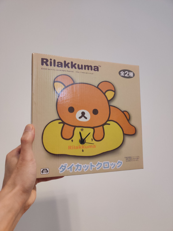 Rilakkuma Die-Cut Clock in Home Décor & Accents in Burnaby/New Westminster - Image 2