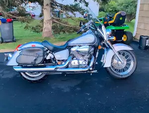 Beautiful Honda Shadow VT750. Forward Controls. Safety good until the end of August this year. Needs...