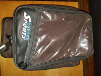 motorcycle tank bag, with magnets