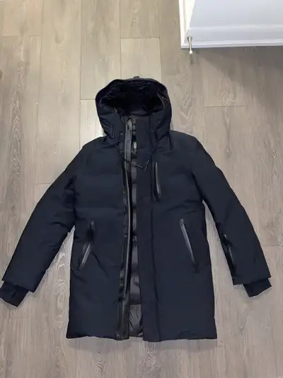 Mackage Men's Parka - Small/Medium Dark Navy Excellent Condition, View more