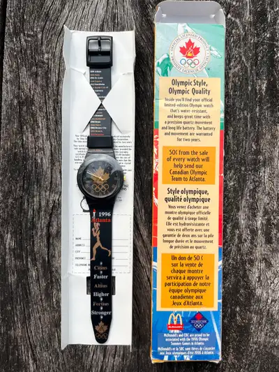 Official Olympic Watch of the 1996 Atlanta Summer Games, View more