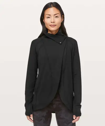 LULULEMON Size 8 Rulu Rally WrapBlack, View more