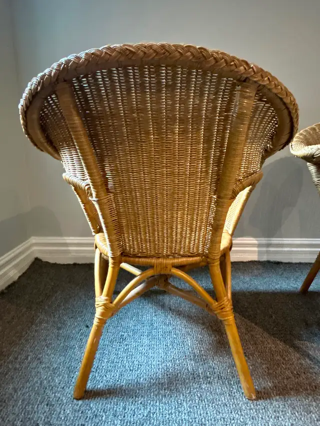 Wicker chairs - Pier1 - $200 set in Chairs & Recliners in City of Toronto - Image 7
