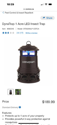 Mosquito Trap called Dyna-Trap