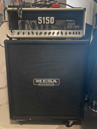 5150 Iconic in White Tolex & Mesa 4x1Oversized Rectifier Cab