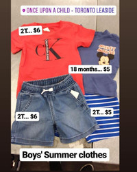 Boys clothes size 2T in great condition.