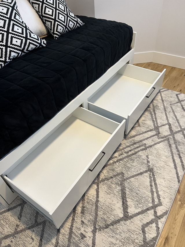IKEA Brimnes daybed/trundle with storage (no mattress) Beds