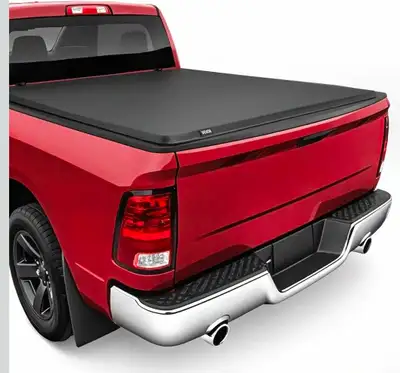 VEVOR Soft Roll-Up Truck Bed Tonneau Cover,, View more