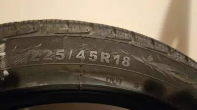 225/45R18 - Four Winter Tires for sale