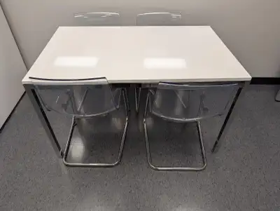 Table w/chairs, View more