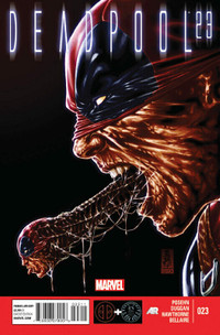 Deadpool #023 Marvel Comic Book, 2014 HAWTHORNE /BELLAIRE VF/NM.