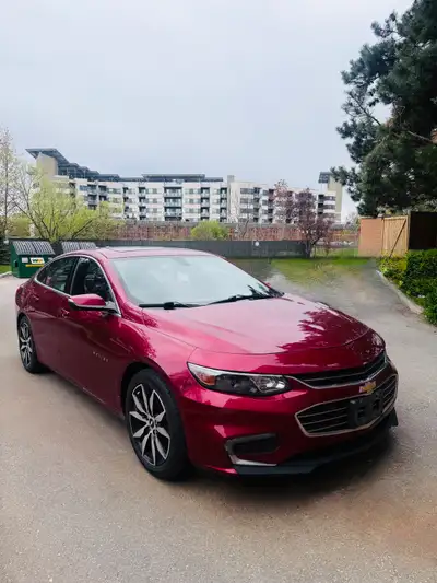 2017 Chevrolet Malibu LT Ruby Pearl Top of the line fully loaded Safetied Private sale Beautiful car...