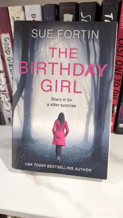 I have for sale a Gently Used The Birthday Girl Softcover Book Sue Fortin!!! If you have any questio...