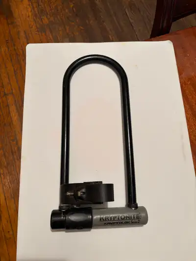 Kryptonite bike lock. Didn’t get much use. $50.