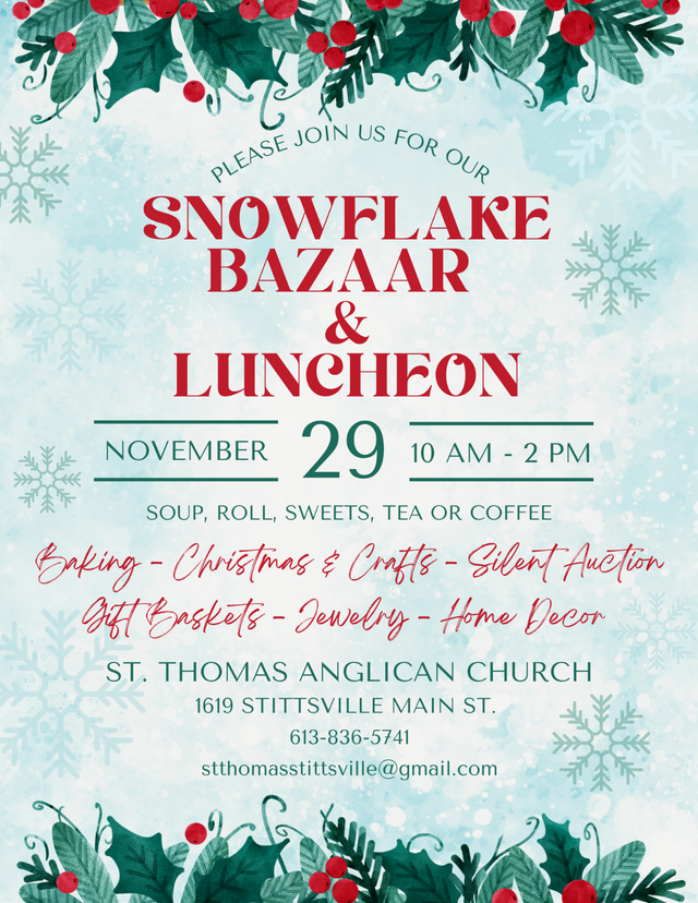 Snowflake Bazaar & Luncheon64363360267907120