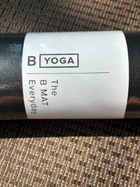 B Yoga – B Mat Everyday 4mm – Black – Brand New