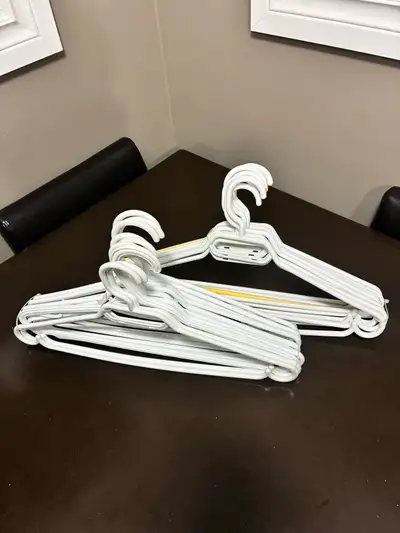 GROUP OF 10 CLOTHES HANGERS , View more