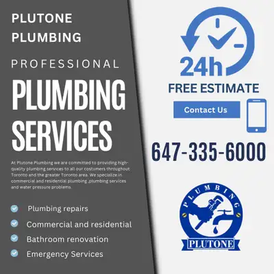 ★LICENSED PLUMBER CALL 647-335-6000 COMMERCIAL/ RESIDENTIAL  , View more