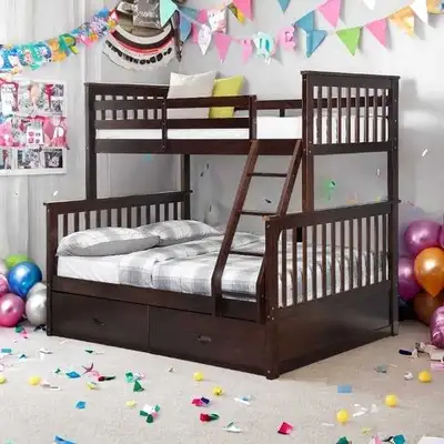 Lit superposé, livraison gratuite, View more