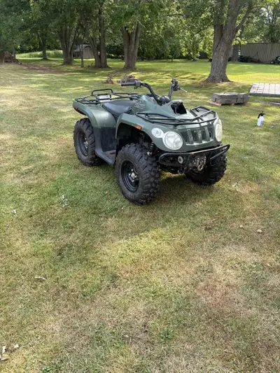 2008 Arctic cat 366. 5400 km. Runs, drives, stops. Just had an oil change. Ownership in hand. 3000 o...