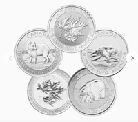1.5 Oz RCM silver coins