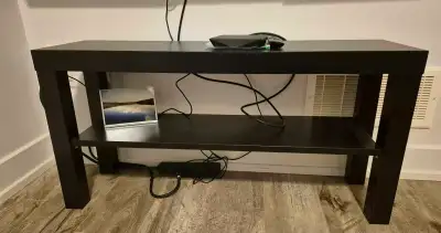 Meuble télé noir / Black TV Stand, View more
