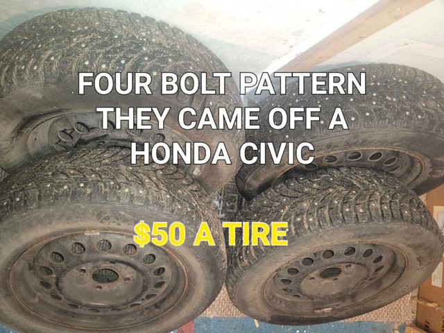 Studded tires in Tires & Rims in Edmonton