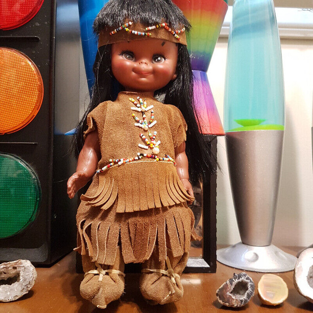 12" Native American Doll in Arts & Collectibles in Red Deer - Image 2