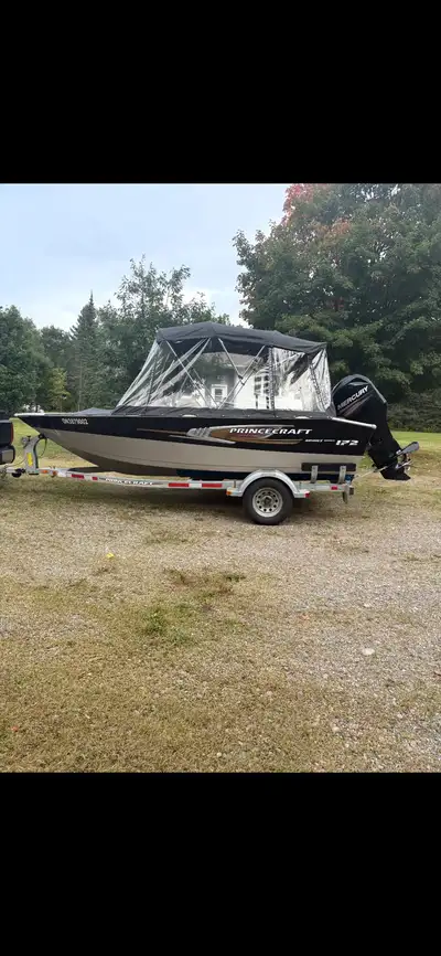 2012 Princecraft 172 Sport Series in good condition and ready for the water! * 115 HP Mercury 4-Stro...