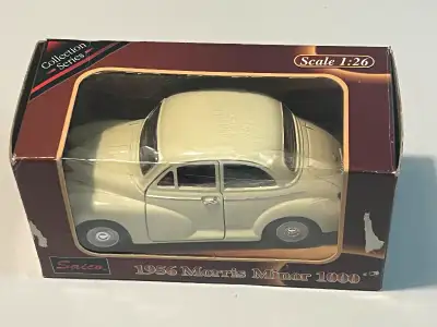 SAICO - 1:26 Scale Diecast - 1956 MORRIS MINOR 1000 COLLECTION SERIES. Hello buyer, If you see this...