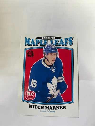 Mitch Marner Marquee Rookies 2016-17 Upper Deck O-Pee-Chee Update Retro #672 Very good condition Tor...