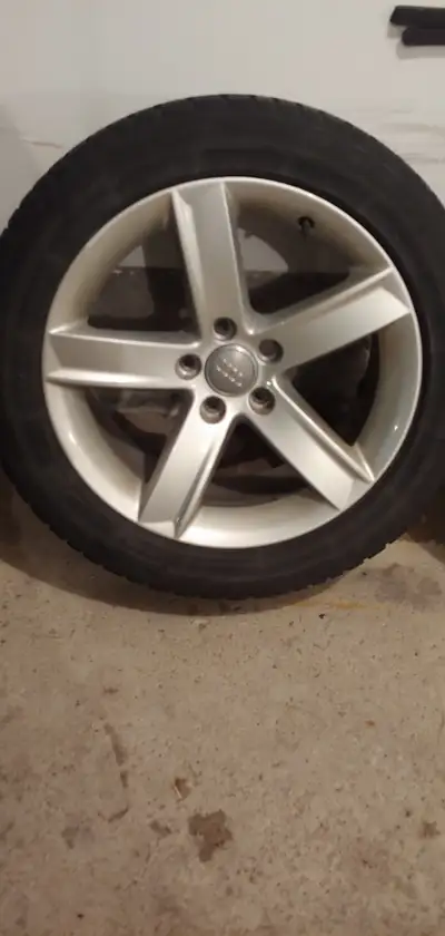 For sale: a set (4 pcs) of original Audi alloy rims. Were used as winters on an Audi A5. Great condi...