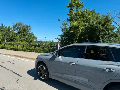I have 2 years old(2023) Audi original Q4 Etron Rims 4 of them(1 had pot hole damage) leave text mes...