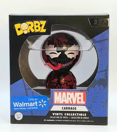Funko Dorbz Marvel Carnage 326 walmart exclusive Can mail via Canada post expedite