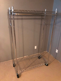 I deliver! Wire Garment Rack