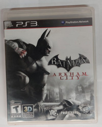Playstation 3 Video Game  Batman Arkham City 