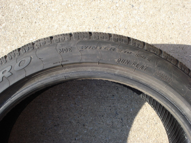 PIRELLI WINTER SOTTOZERO™ SERIE II 225/45R18 X 4 Used 3 seasons in Tires & Rims in St. Catharines - Image 2