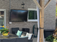 Weatherproof Outdoor  tv enclosures, 4 seasons. free shipping!