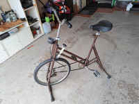 Antique exercise bike
