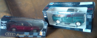 3 Die-Cast City Cruiser Collection: Audi A4, Chevrolet Pick-Up
