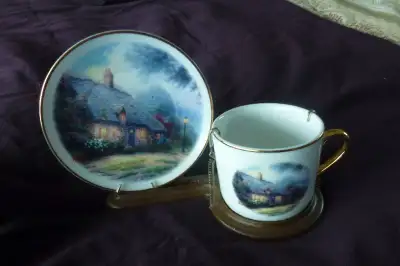 New Gift Collectible Cup and Saucer, View more