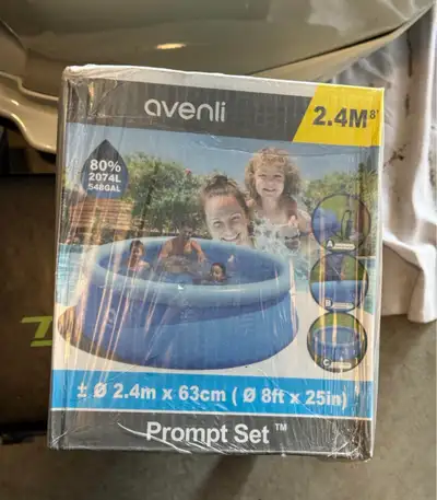 Brand new Inflatable Outdoor Backyard Kiddie Swimming Pool