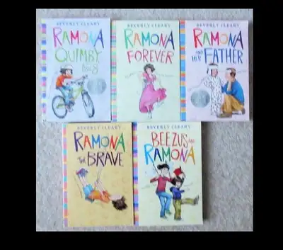 BEVERLY CLEARY ~RAMONA~.~AGE 8 ~FOREVER~  ~HER FATHER~and More, View more