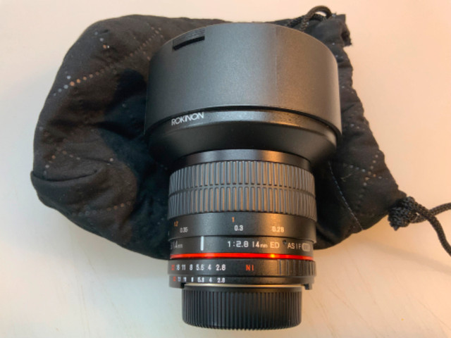 Rokinon 14mm f/2.8 Full Frame lens for Nikon in Cameras & Camcorders in London - Image 4