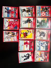 NHL hockey cards -1991-92 Mint + ( 13 card lot )