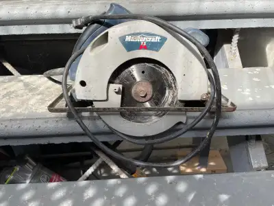 Mastercraft circular saw, View more