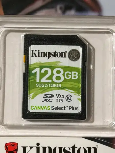 Carte sd 128 gb ( jamais utilisé), View more
