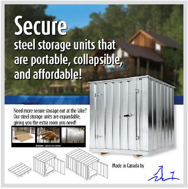 KWIK-STOR STORAGE CONTAINERS. AFFORDABLE, SECURE, BYLAW FRIENDLY in Outdoor Tools & Storage in Mississauga / Peel Region - Image 3